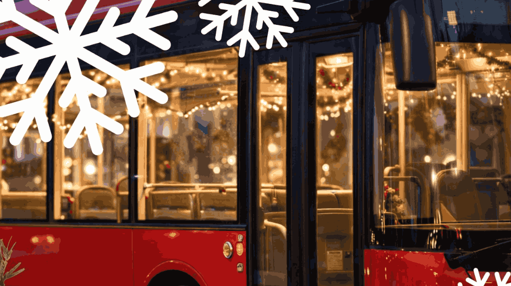 Бесплатные автобусы будут курсировать в новогоднюю ночь в Вологде